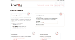 Desktop Screenshot of api.trafic.ro